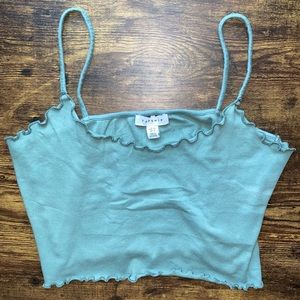 TOPSHOP Cropped Tank Top